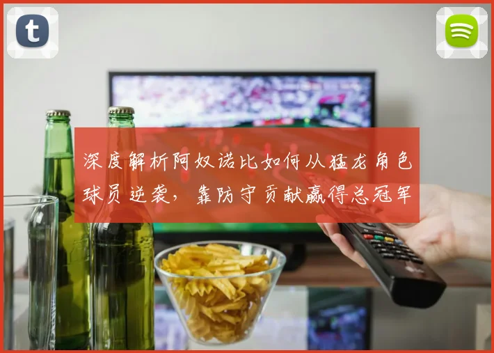 深度解析阿奴诺比如何从猛龙角色球员逆袭，靠防守贡献赢得总冠军戒指